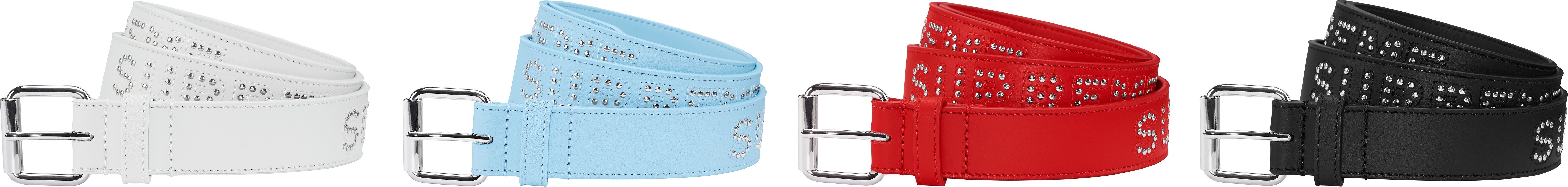 Studded Logo Belt